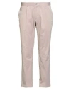 Devore Incipit Man Pants Taupe Size 40 Cotton In Pink