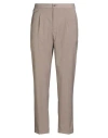 Devore Incipit Man Pants Taupe Size 40 Wool, Polyester, Elastane In Brown