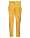 Devore Incipit Man Pants Yellow Size 36 Virgin Wool In Yellow