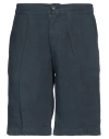 Devore Incipit Man Shorts & Bermuda Shorts Midnight Blue Size 30 Linen