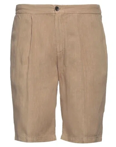 Devore Incipit Man Shorts & Bermuda Shorts Sand Size 40 Linen In Beige