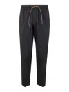 Devore Incipit Trousers In Black