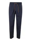 Devore Incipit Trousers In Blue