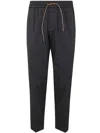 Devore Incipit Trousers In Black
