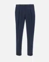 Devore Pleated Trousers