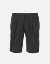 Devore Cargo-pockets Shorts In Black