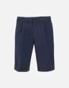 Devore Pleated Shorts