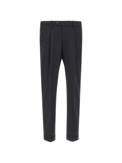 Devore Straight-leg Trousers In Black