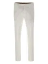 Devore Tailored Trousers In White