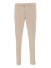 Devore Tailored Trousers In Neutral