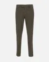 Devore Tailored Trousers In Brown
