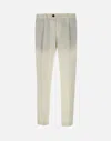 Devore Pleated Trousers