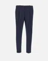 Devore Pleated Tailored Trousers