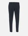 Devore Pleated Tailored Trousers