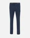 Devore Tailored Trousers In Blue