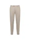 Devore Turn-up Cuff Trousers In Multi