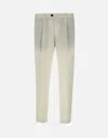 Devore Pleated Trousers