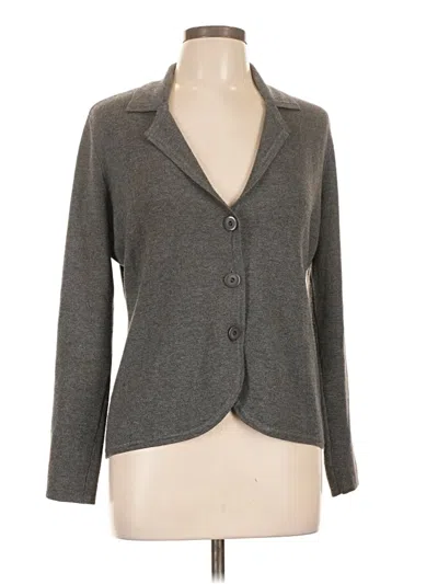 Pre-owned Devotion By Cyrus Cardigan Sweater In Gray