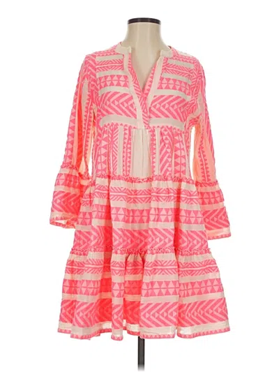 Pre-owned Devotion Casual Dress In Pink
