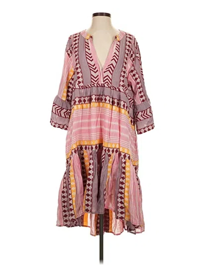 Pre-owned Devotion Casual Dress In Pink