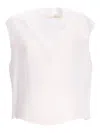 Devotion Dogma Sleeveless Blouse In White