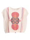 Devotion Loki Drawstring Top In Pink
