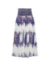 Devotion Patterned Skirt In Multi
