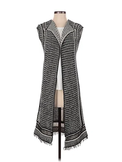 Pre-owned Devotion Sweater Vest In Black