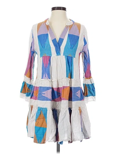 Pre-owned Devotion Twins Casual Dress In Blue