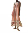 Devotion Twins Delphi Dress In Str Red/orange In Multi
