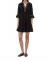 Devotion Twins Efisto Short Dress In Black In Black