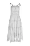Devotion Twins Valeria Dress In White In White