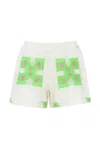 Devotion Twins Women Anabel Pull On Short In Lime In Green