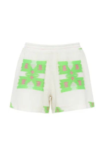 Devotion Twins Women Anabel Pull On Short In Lime In Green