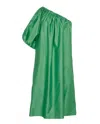 DEVOTION TWINS WOMEN'S SFAKIA DRESS IN COLLAGE GREEN