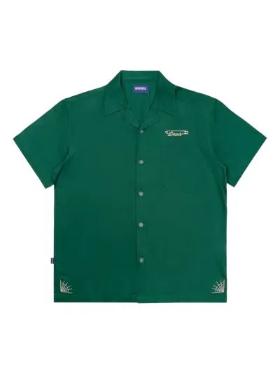 Devástates Embroidered Shirt In Green