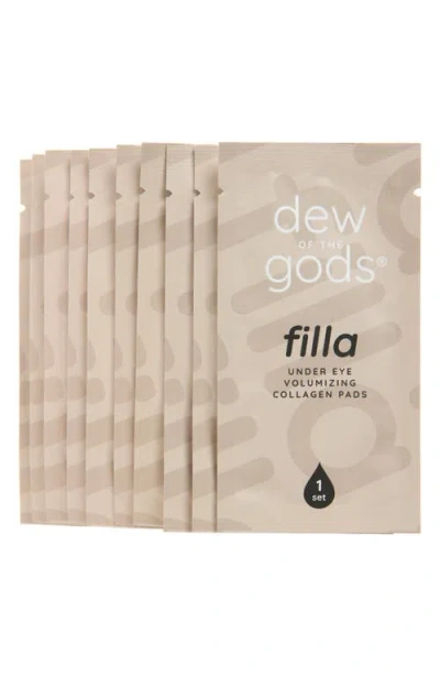 Dew Of The Gods Filla 10-pack Under Eye Pads In White