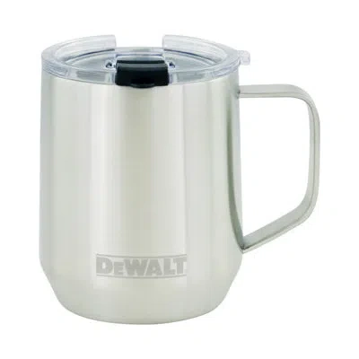 Dewalt 14 oz Stainless Steel Coffee Mug In Silver