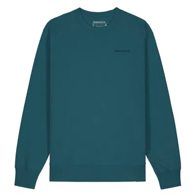 Dewerstone Blue Vala Organic Cotton Sweatshirt - Teal