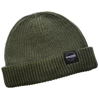 Dewerstone Men's Black Stroller Recycled Beanie - Khaki