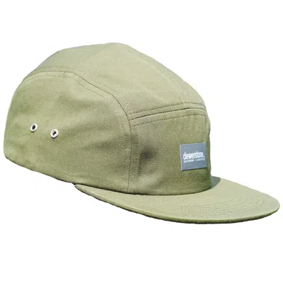 Dewerstone Men's Green Five Panel Cap - Khaki