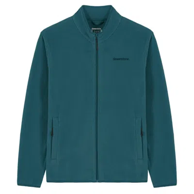 Dewerstone Men's Green Hiker Recycled Polar Fleece Jacket - Teal