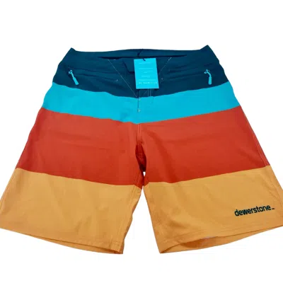 Dewerstone Men's Life Shorts Pro - Team Edition Swim Boardshorts In Multi
