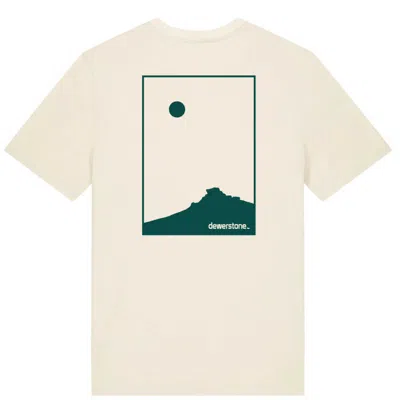 Dewerstone Men's Neutrals Iconic Organic Cotton T-shirt - Natural Raw In White