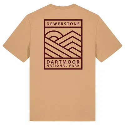 Dewerstone Men's Neutrals Outback Organic Cotton T Shirt - Sand In Green