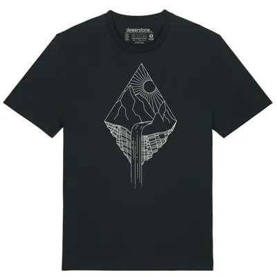 Dewerstone Men's Waterfall T-shirt - Black