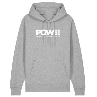 Dewerstone Protect Our Winters Logo Organic Cotton Hoody - Grey