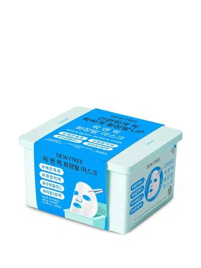 Dewytree Pick And Quick Refreshing Masks (pack Of Two Boxes) In Blue