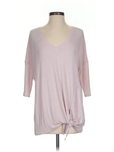 Pre-owned Dex 3/4 Sleeve T-shirt In Pink