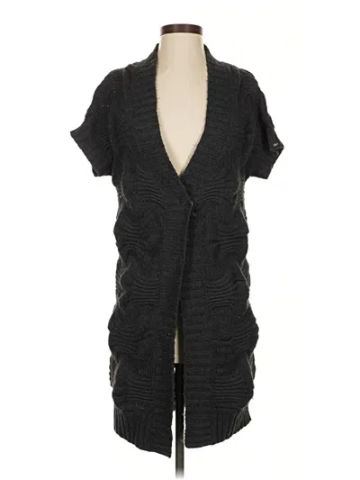Pre-owned Dex Cardigan Sweater In Black